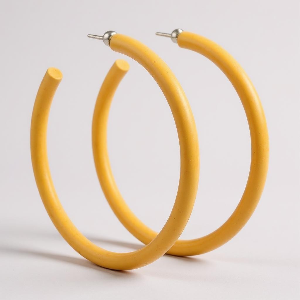 Sunny Side Up - Yellow Hoops