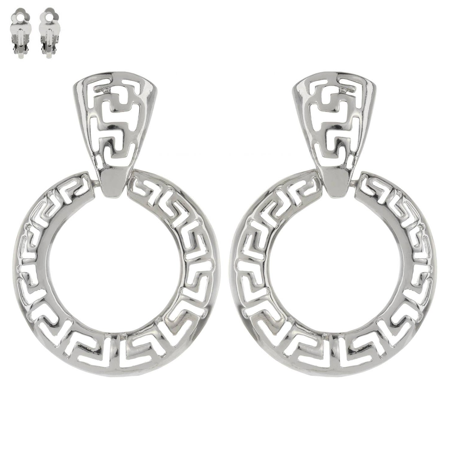 Circle & Shine Clip-Ons Silver