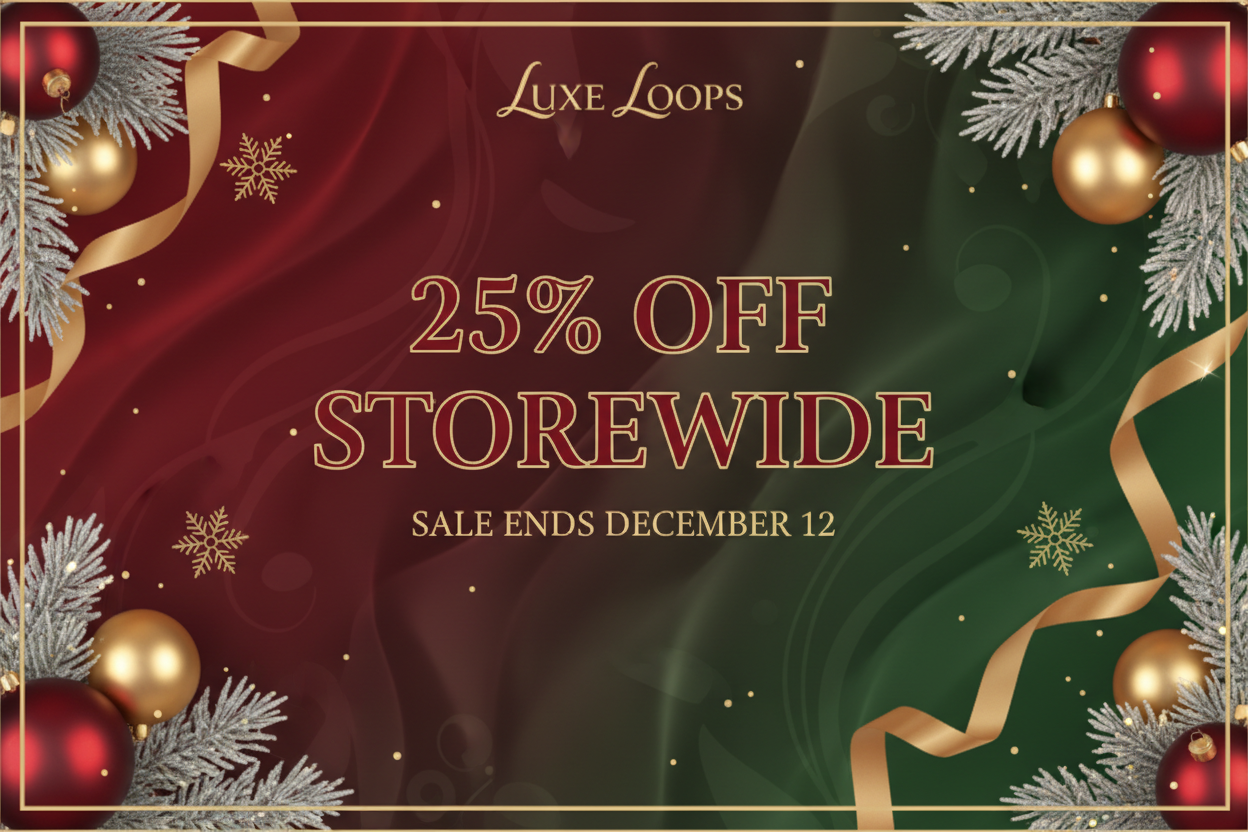 add luxe loops to it